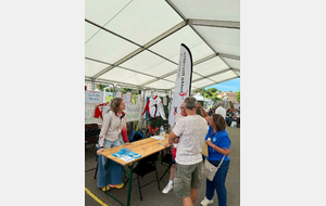 La Foulée Muroise présente au forum des associations du SIM.